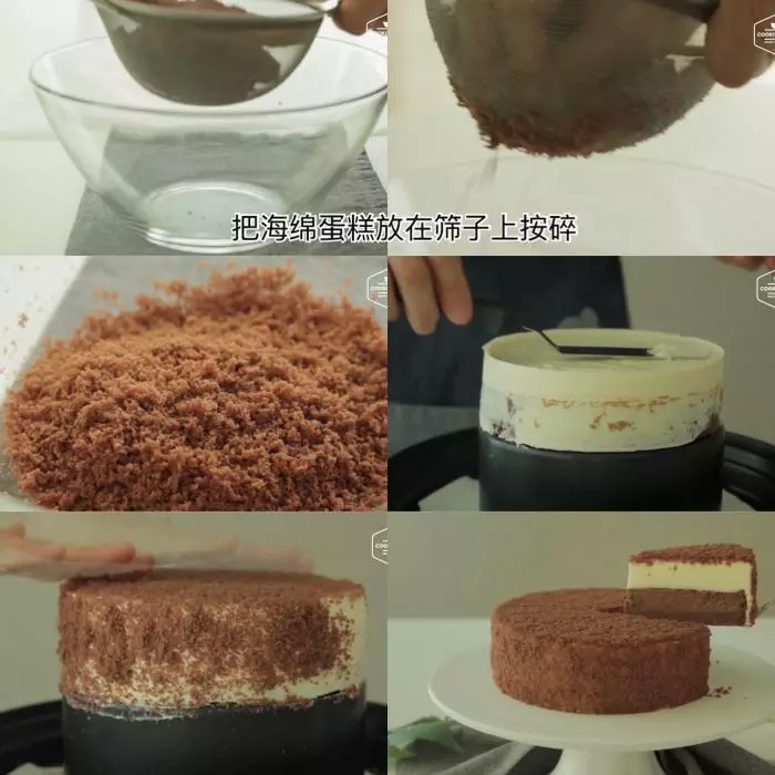 【美食】教你製作日本網紅濃郁【巧克力雙層芝士蛋糕】，豐富的多層次口感，喜歡巧克力和芝士的朋友一定要試試~
