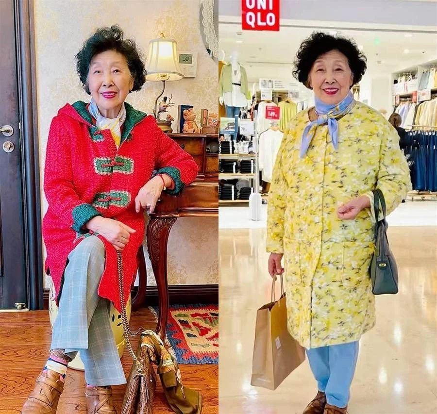 女人過了60歲，別總穿老人鞋，瞧這位外婆的3雙鞋，讓人眼前一亮