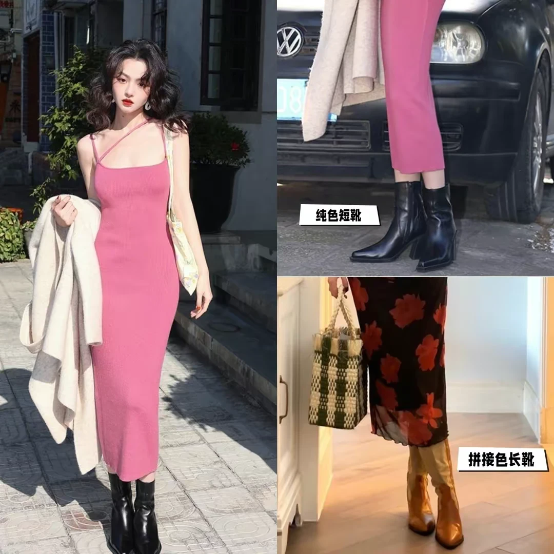 優雅到骨子裡的女人,都會穿「連衣裙+這3雙鞋」,時髦顯高氣質佳